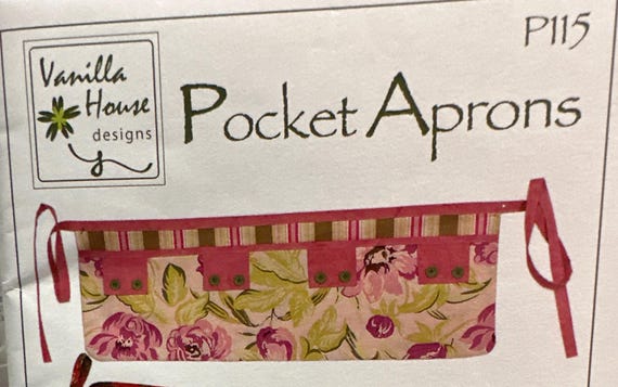 By Vanilla House- Pattern Pocket Aprons