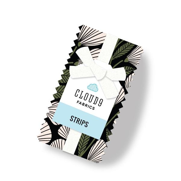 Marsh Havens Organic Cotton –2.5in Strips,40pcs/bundle- Amy MacCready Collection Fabric