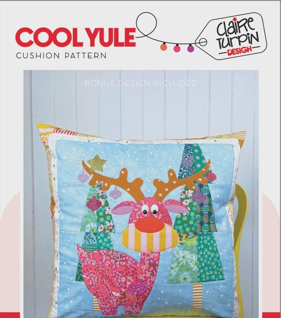 Cool Yule Updated- Applique Quilting Pattern -A  Claire Turpin Design