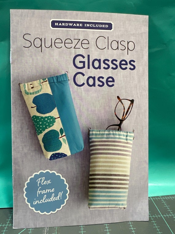 Squeeze Clasp Glasses Case Pattern Kit Hardwear included by Zakka Workshop
