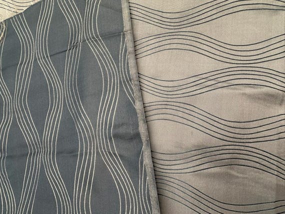 Black and Brown Reverable Vintage Apperal Fabric - Polyester