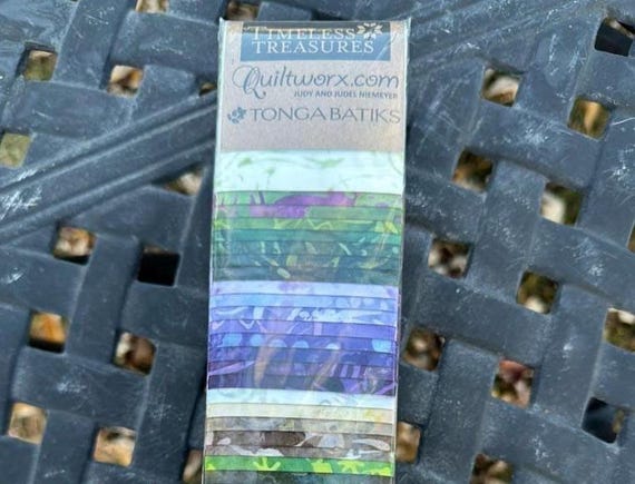 Applecider Batiks,2.5in- Strips 48 Pieces - By Judy Niemeyer - From Timeless Treasures