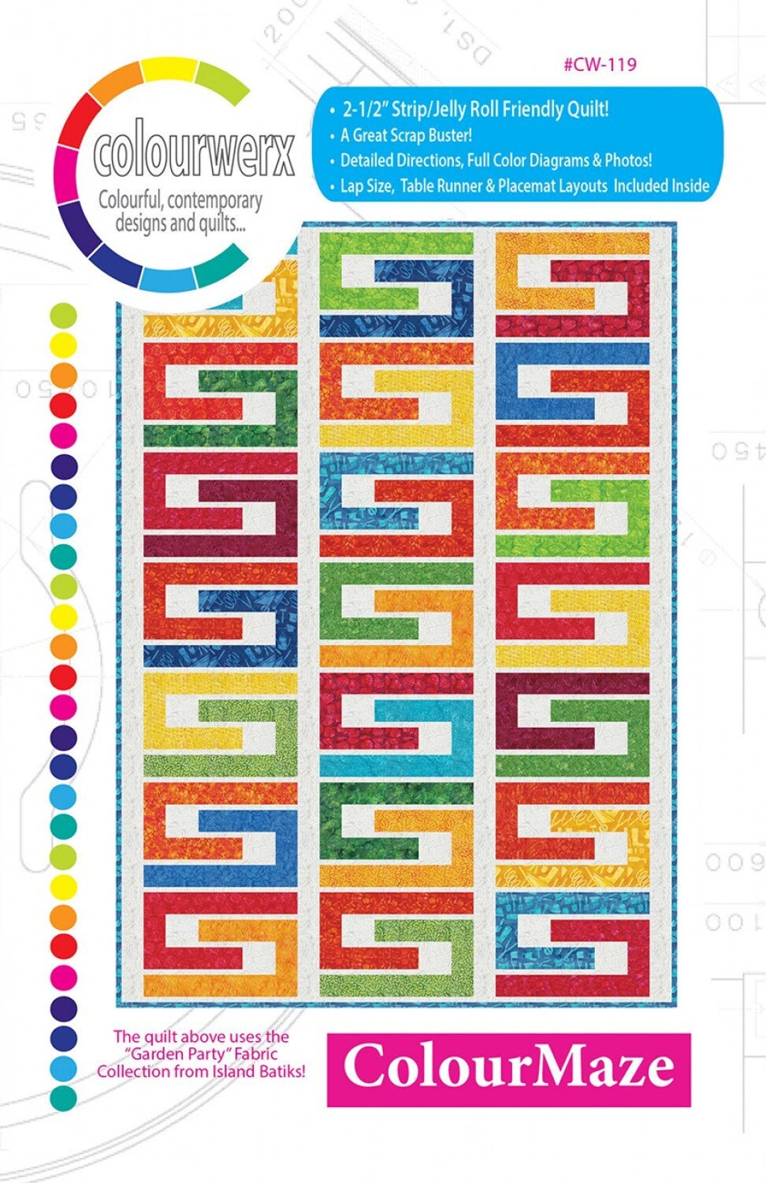 Colourwerx Colourmaze Quilt Pattern - Etsy