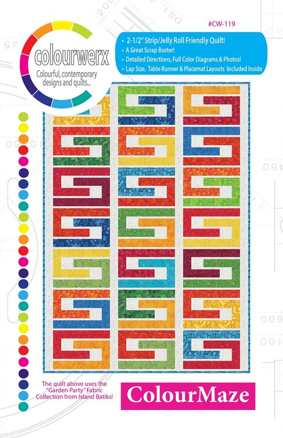 Colourwerx Colourmaze Quilt Pattern