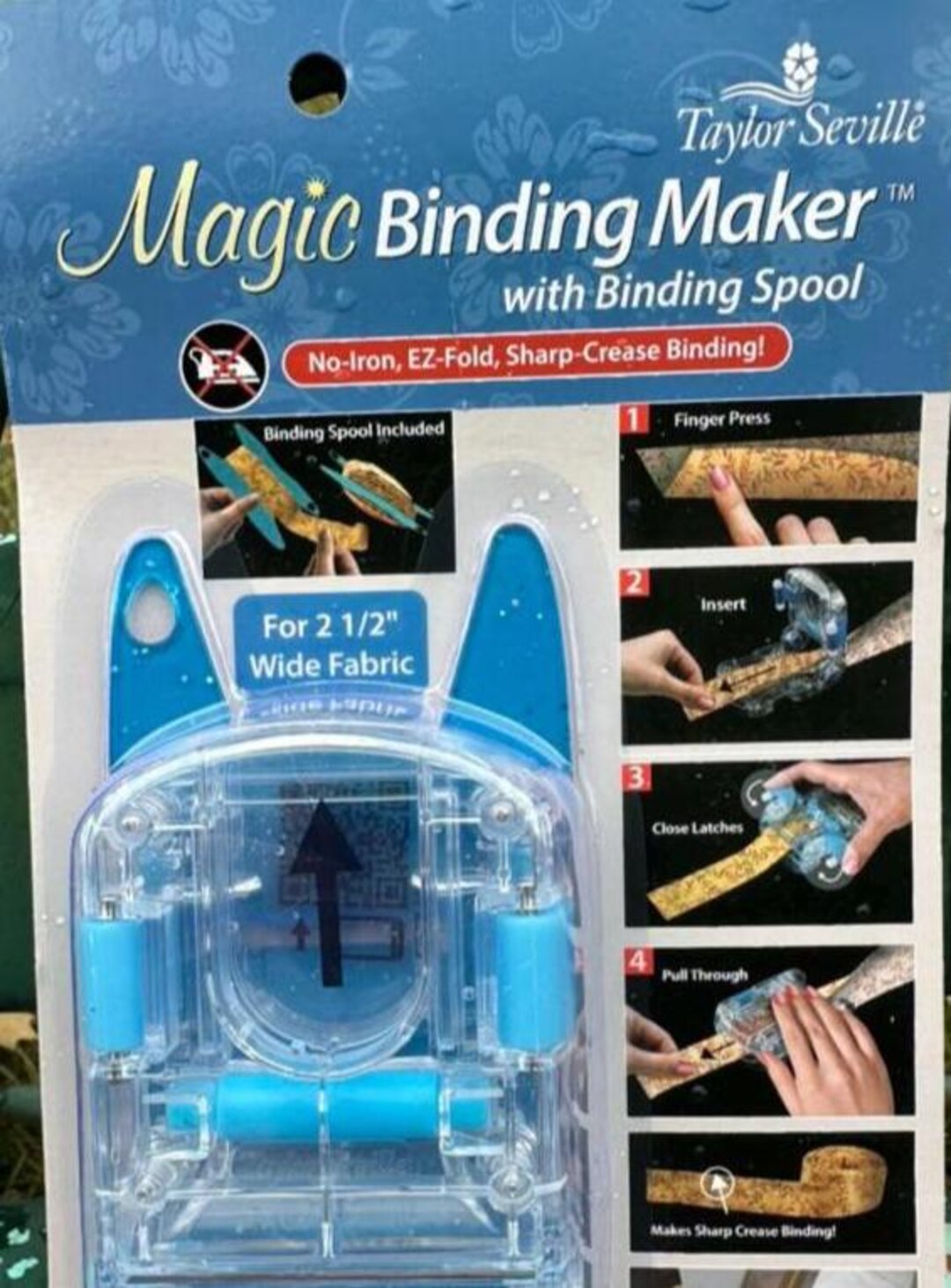 Magic Binding Maker 2.5 Inch 220269 By Taylor Seville – Quilt In A Day