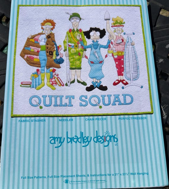 Quilt Squad- Quilt Pattern - By Amy Bradley designs - ABD270