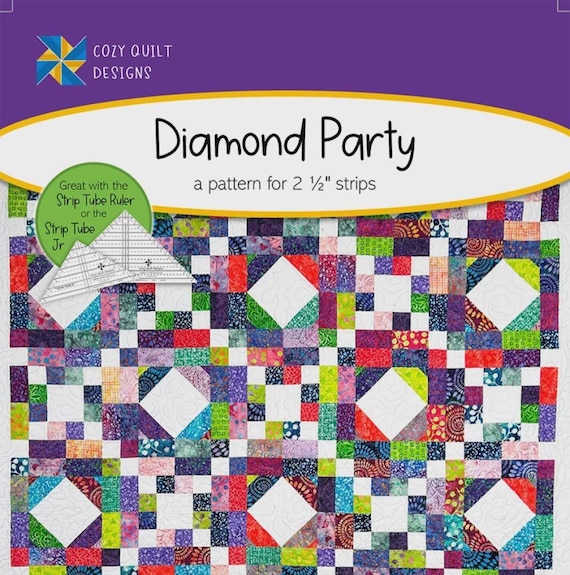 Diamond Party- Quilt Pattern -From Cozy Quilt Designs