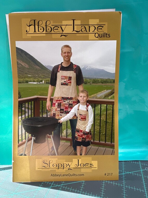 Sloppy Joes Apron- Sewing Pattern -  by  Abbey Lane