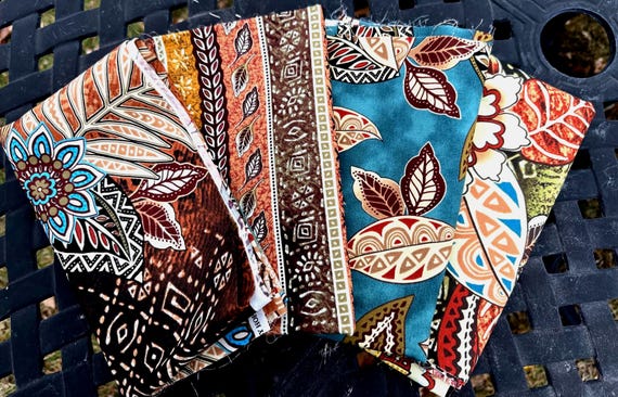 Wild Beat- By Hoffman California- Vintage - By the Half Yard