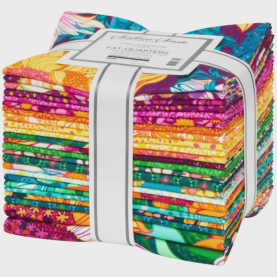 Sunflower Sonata-Fat Quater Bundle- 22pcs + 2 Panels -From Robert Kaufman