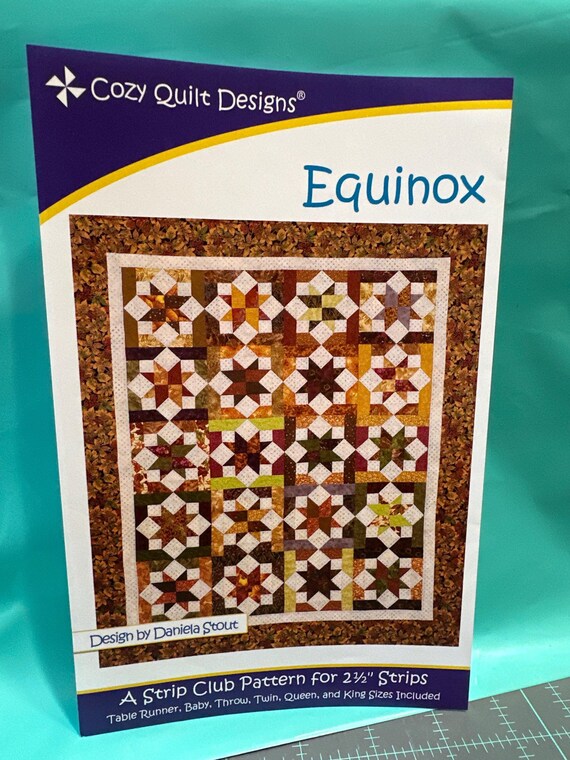 Equinox, A Strip Club Quilt Pattern by Cozy Quit Designs