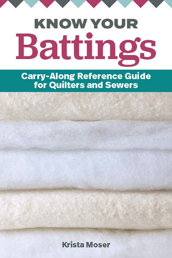 Know Your Battings Reference Guide for Quilters and Sewers