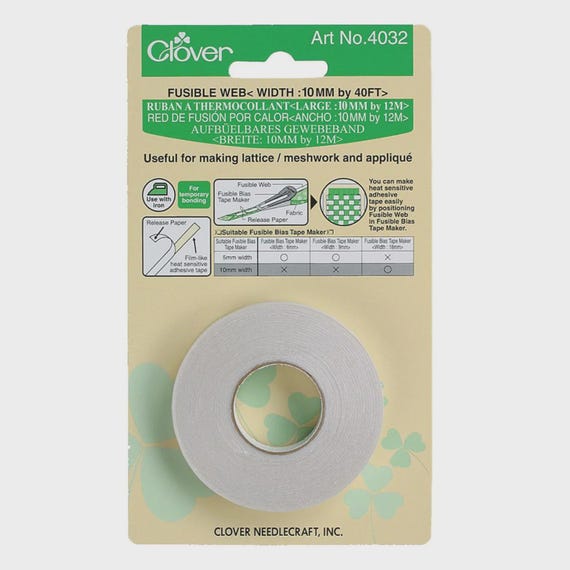 Fusible Bias Tape Web 10mm-From Clover Needlecraft