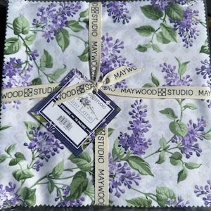 Lilac Lane by Maywood Studio Collection- 42 Piece Layer Cake- In 19 Different Prints