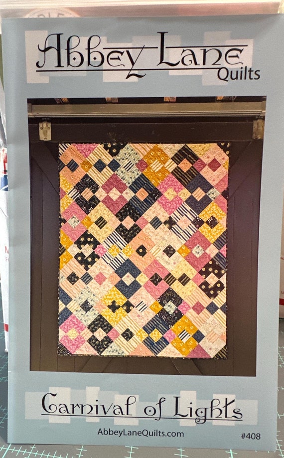 Carnival of Lights, Quilt Pattern,  By Abby Lane Quilts