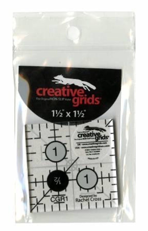 Creative Grids Pineapple Trim Tool Quilt Ruler - CGRJAW3 - Made in U
