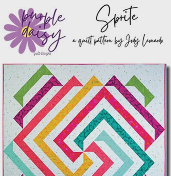 Sprite - Quilt Patricia - by Purple Daisy Quilt Designs for Riely Blake - P206-SPRITE