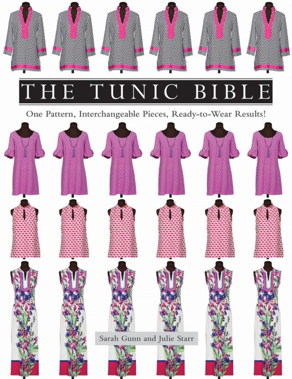 The Tunic Bible Sewing Pattern: Interchangeable Styles XS-XXL