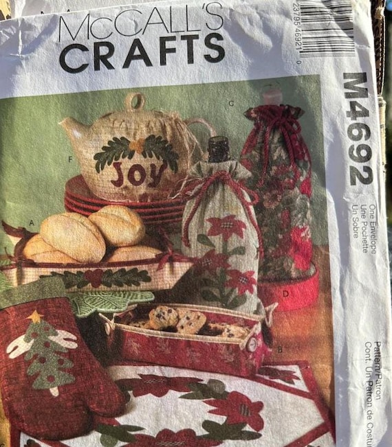 McCalls Sewing Pattern 4692 Home Decor  FF Uncut
