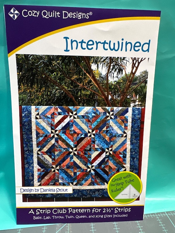 Cozy Quit Designs, Intertwined a Strip Club Quilt Pattern