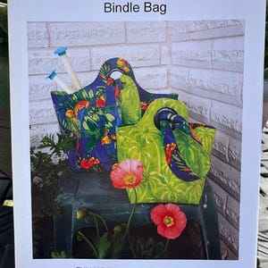 Bindle Bag Pattern From Sisters Common Thread (paper Pattern) - Etsy
