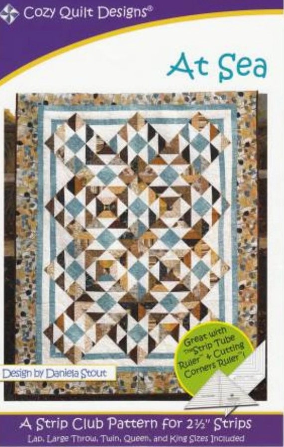 Cozy Quit Designs, At Sea - Paper Quilt Pattern