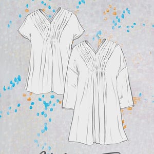 Nani Iro Atelier Top-Sizes US 0–18 -  Womens sewing Pattern - From Zakka Workshop