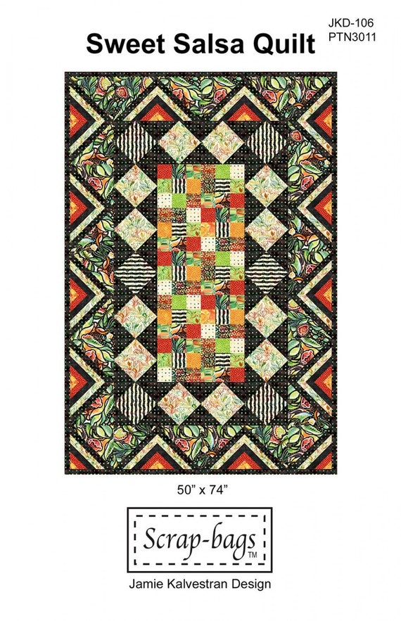 Sweet Salsa Quilt Pattern By Scrap-Bag