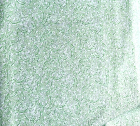 PB Textiles Whimsy, Flight Pattern, Light Green, By the Half Yard
