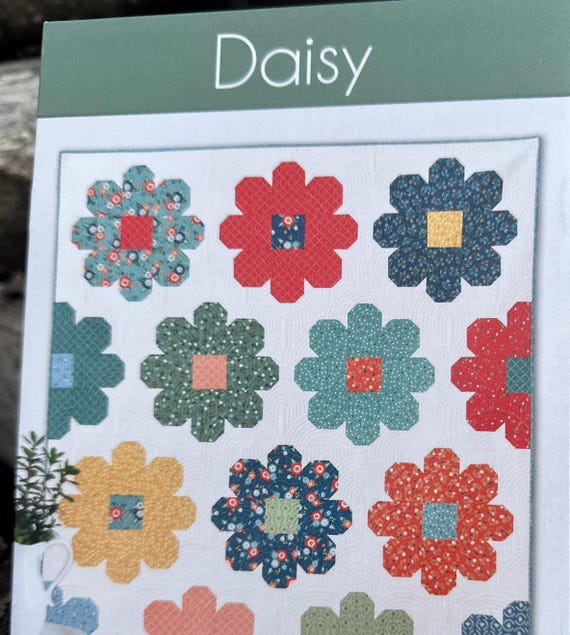 Daisy- Flower Quilt Pattern - By Cluck Cluck Sew CCS216