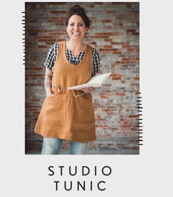 Studio Tunic -Sewing Pattern - by Sew Liberated - Sizes 0 - 34
