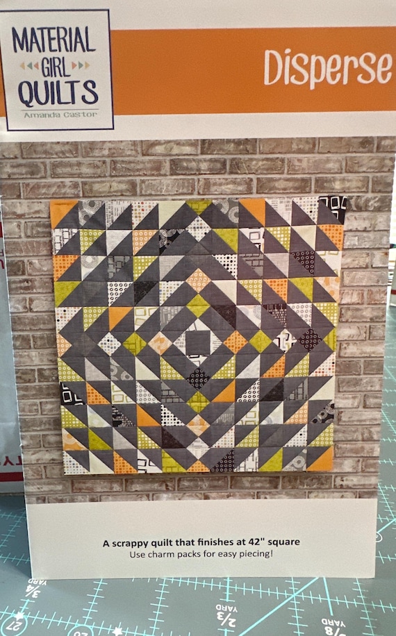 Disperse Quilt Pattern by Material Girl Quilts