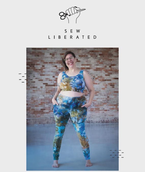 Limestone Leggings and Top - Sewing Pattern- Sizes 0 to 34 - From Sew Liberated