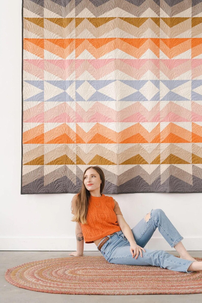 Rocky Coast Quilt Pattern - From Toad and Sew - Etsy