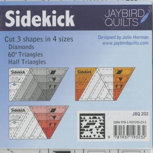 Sidekick Ruler - Diamond Ruler- 3 Shapes and 4 Sizes - From Jaybird ...