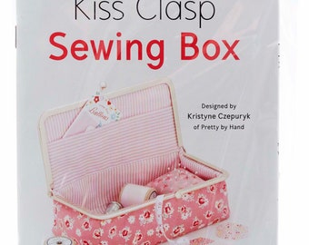 Kiss Clasp Sewing Box Pattern Kit - Includes Hardware  and/or Extra Hardwear to make another