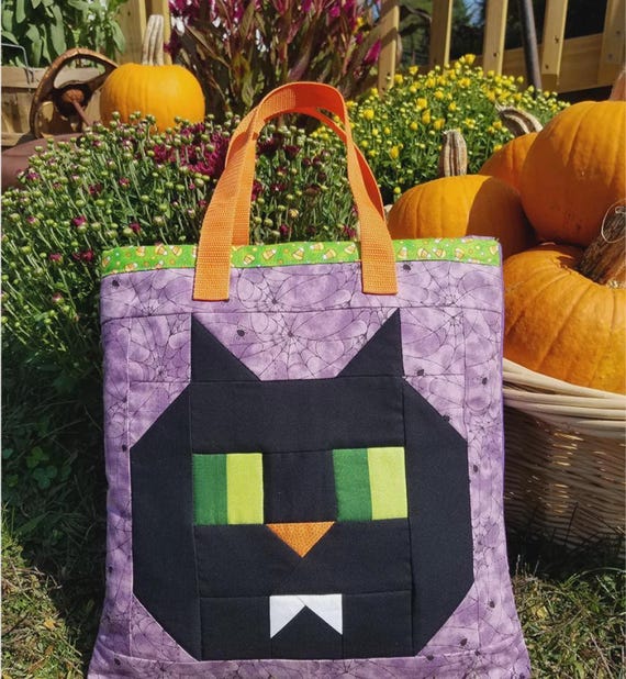 Black Cat Tote Bag- Sewing Pattern - From Sew Fun