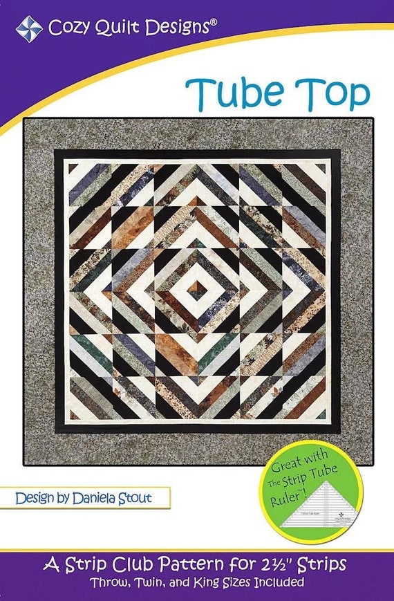 Cozy Quilt Company, Tube Top a Cozy Strip Club,  Paper Pattern