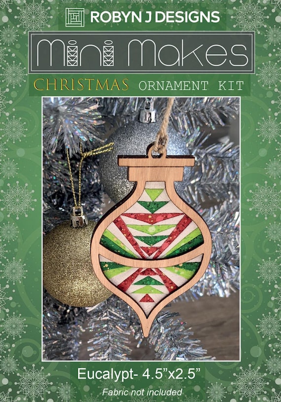 Christmas Bauble Ornament Eucalypt, Ornament Kit by Mini Makes