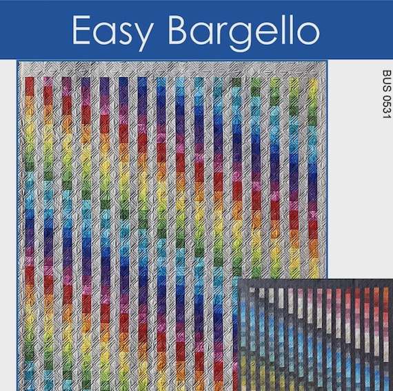 Easy Bargello- Quilt Pattern - From Busy Hands (Paper Pattern)