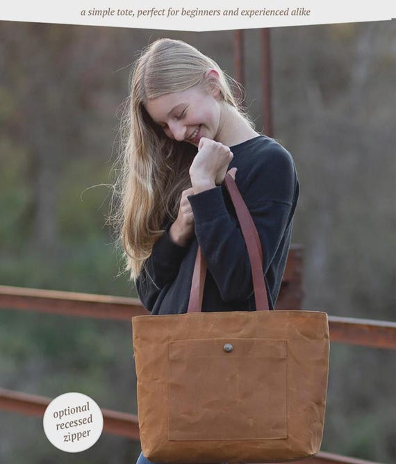 Pepin Tote - Sewing Pattern - From Noodlehead