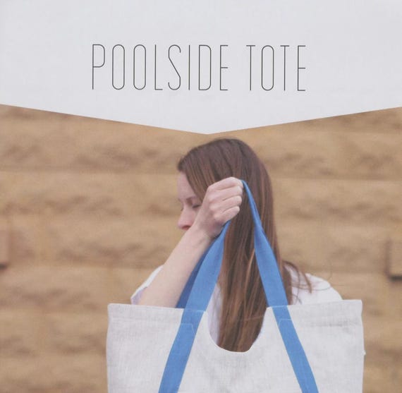 Poolside tote- Bag Pattern -From Noodlehead - By Anna Graham,