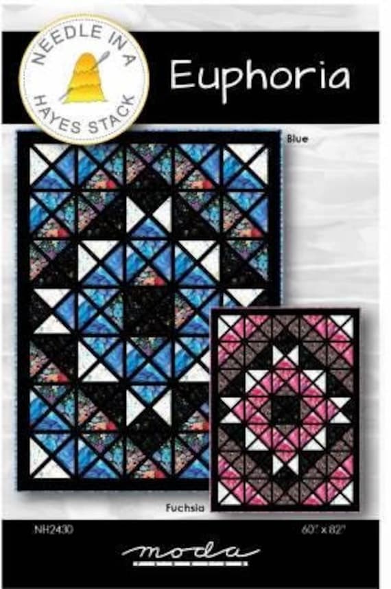 Euphoria Quilt Pattern by Needle in a Hayes Stack