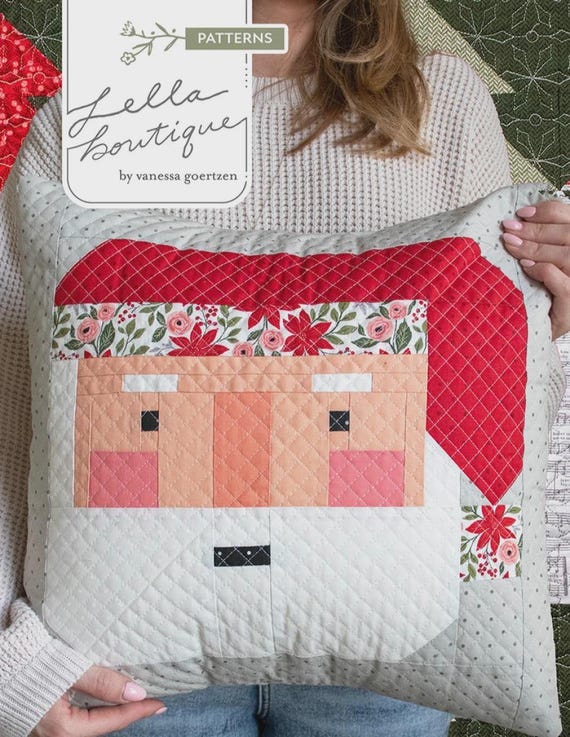 Sew Jolly- Pillow Pattern - From Lella Boutique