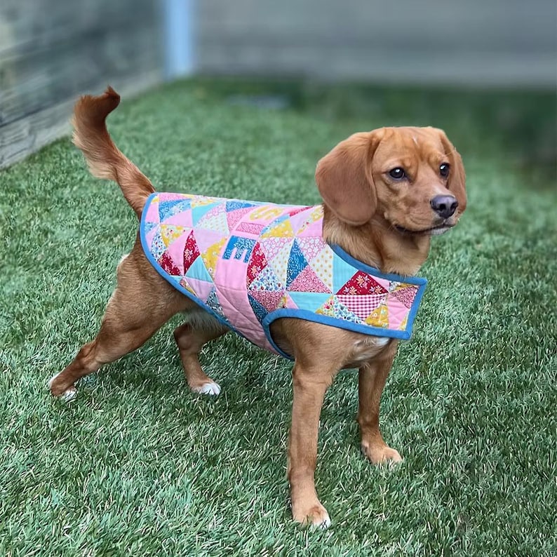 Patchwork Pooch - Personalised Patchwork Dog Jaacket - by Melly and Me ...