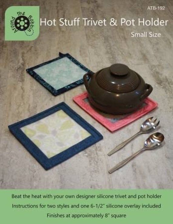 Hot Stuff Trivet and Pot Holder Pattern -  Small Size