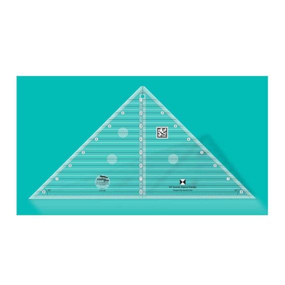 90 Degree Triangle Quilt Ruler- By Creative Grids