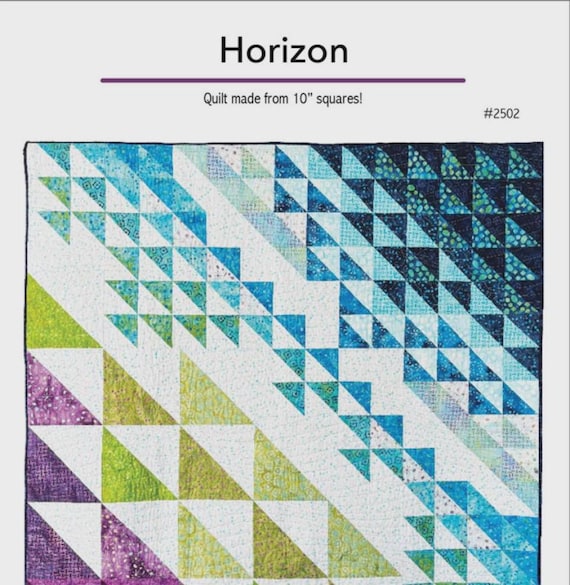 Horizon-Quilt Pattern - From Kate Colleran Designs(Paper Pattern)