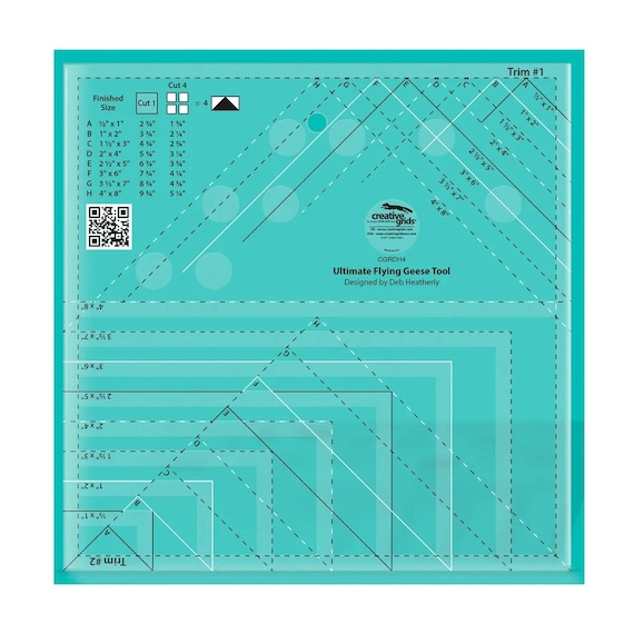 Ultimate Flying Geese Tool Creative Grids # CGRDH4