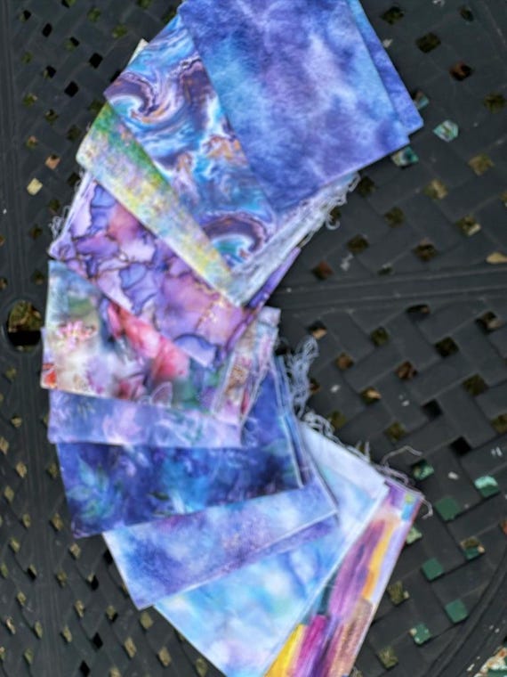 Mixed Hoffman Collections - Remnents -  Quilting Fabric